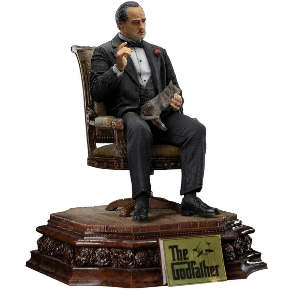 Статуетка Дон Віто Корлеоне. Хрещений батько (THE GODFATHER Don Vito Corleone. Art Scale 1/10) - 3 - KUBIX 