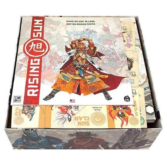  Органайзер для настільної гри Вранішнє Сонце (Organizer for boardgame Rising Sun), бренду Tower Rex - 2 - KUBIX 