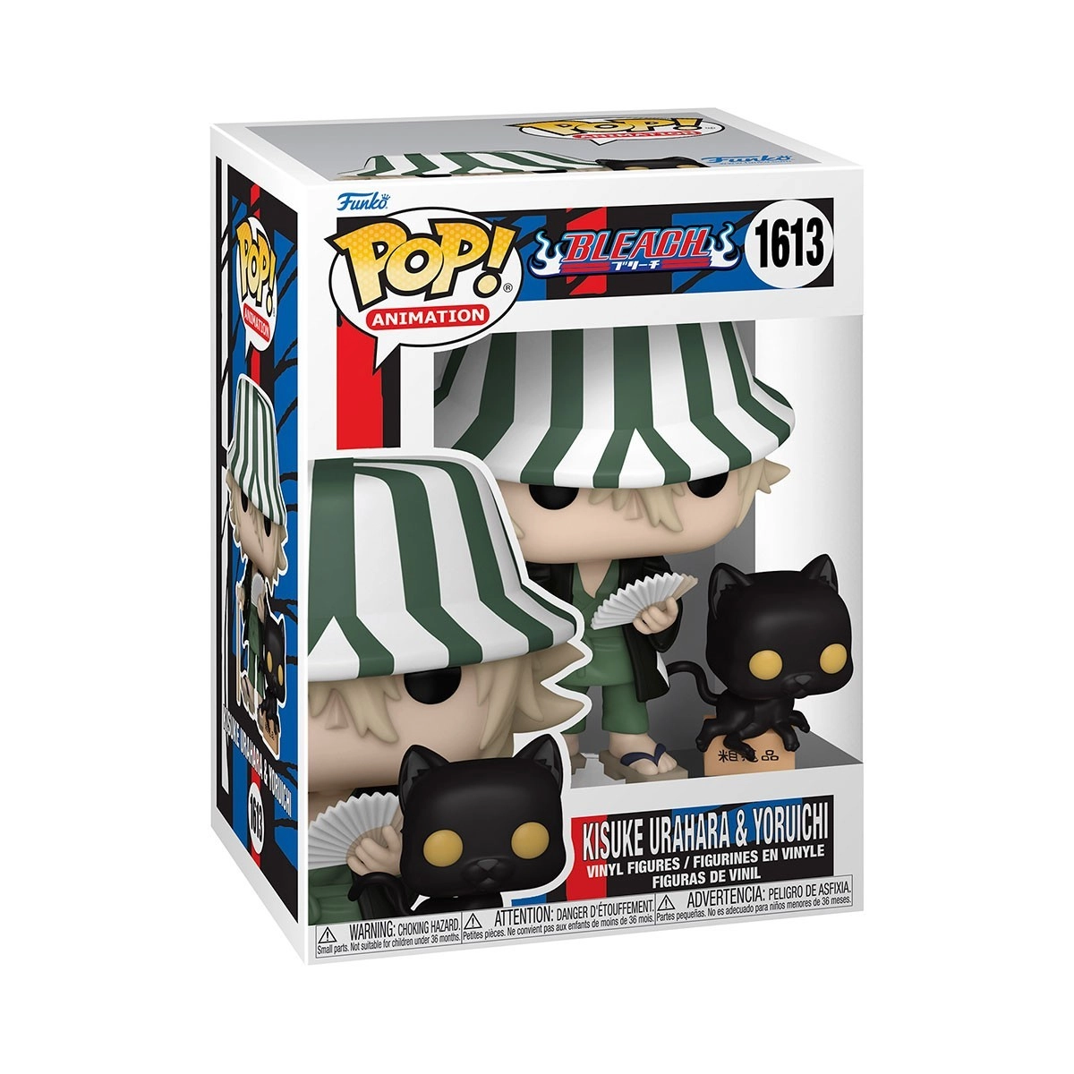 Ігрова фігурка FUNKO POP! КІСУКЕ З ЙОРУІЧІ (Kisuke Urahara and Yoruichi) Bleach: #1613, бренду Funko - 2 - KUBIX 