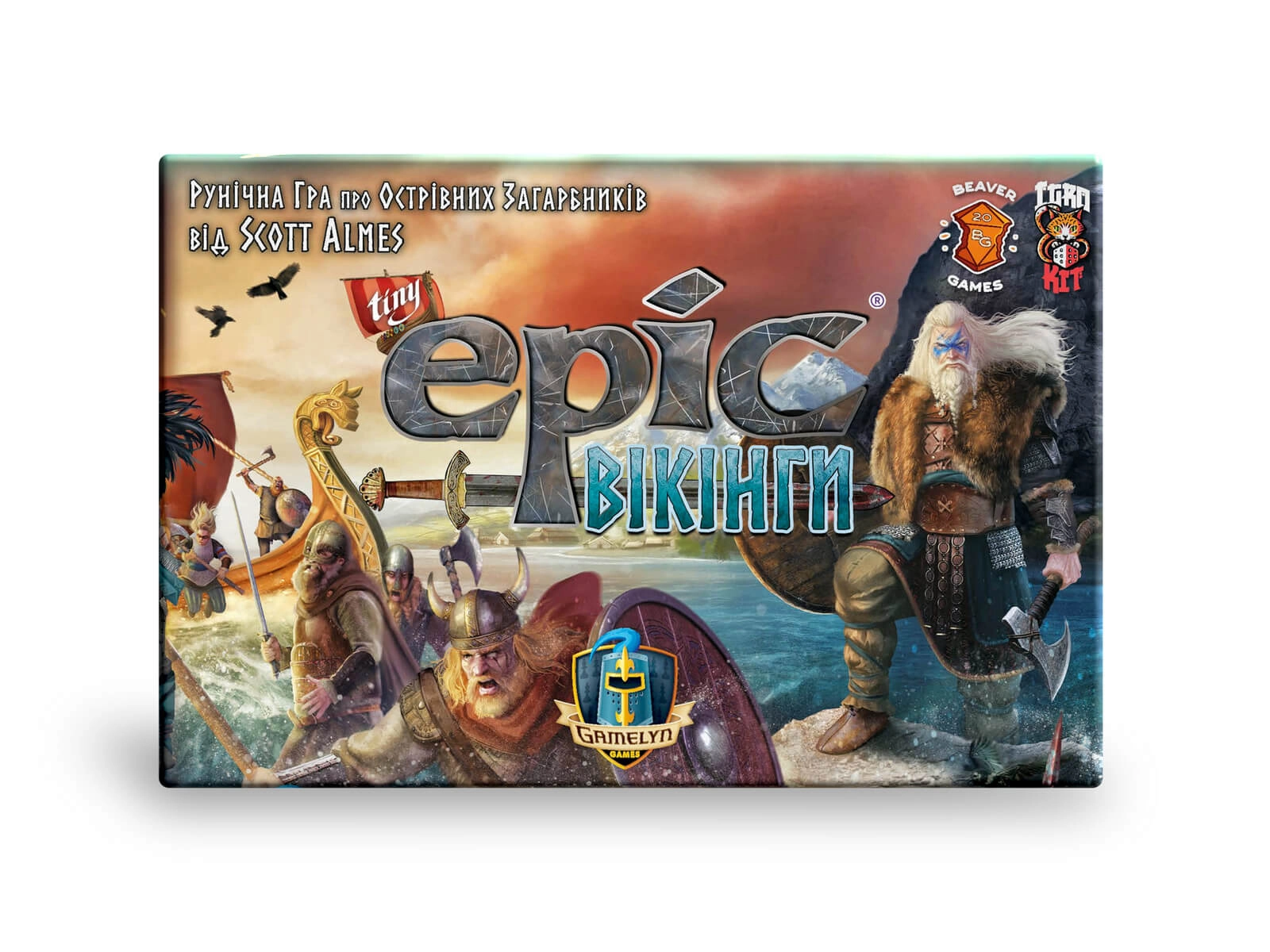 Tiny Epic: Викинги, бренду IgroKit, для 1-4 гравців, час гри < 60мин. - 7 - KUBIX 