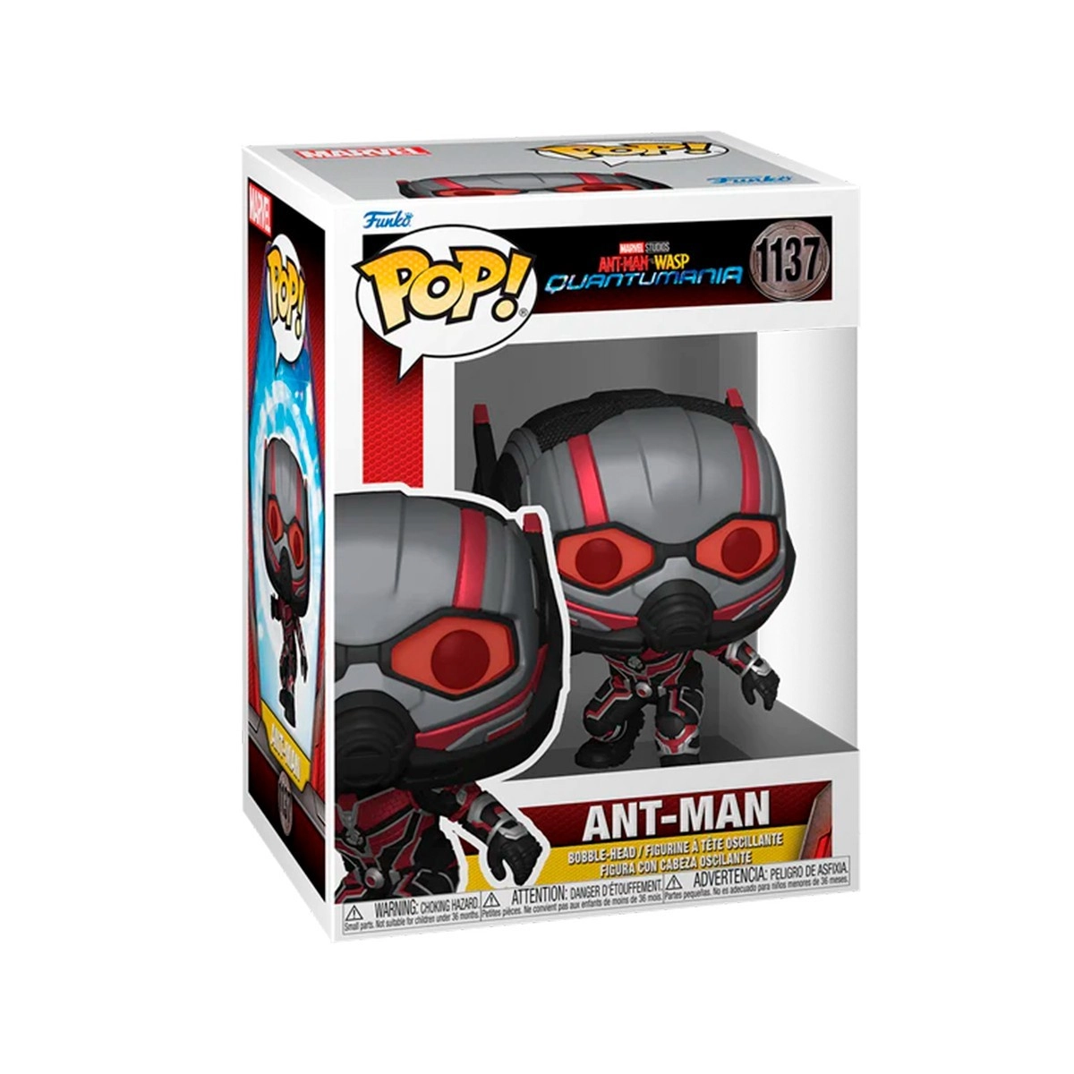 Игровая фигурка FUNKO POP! ЧЕЛОВЕК-МИМО (Ant-Man) Ant-Man and the Wasp Quantumania: #1137, бренду Funko - 4 - KUBIX 