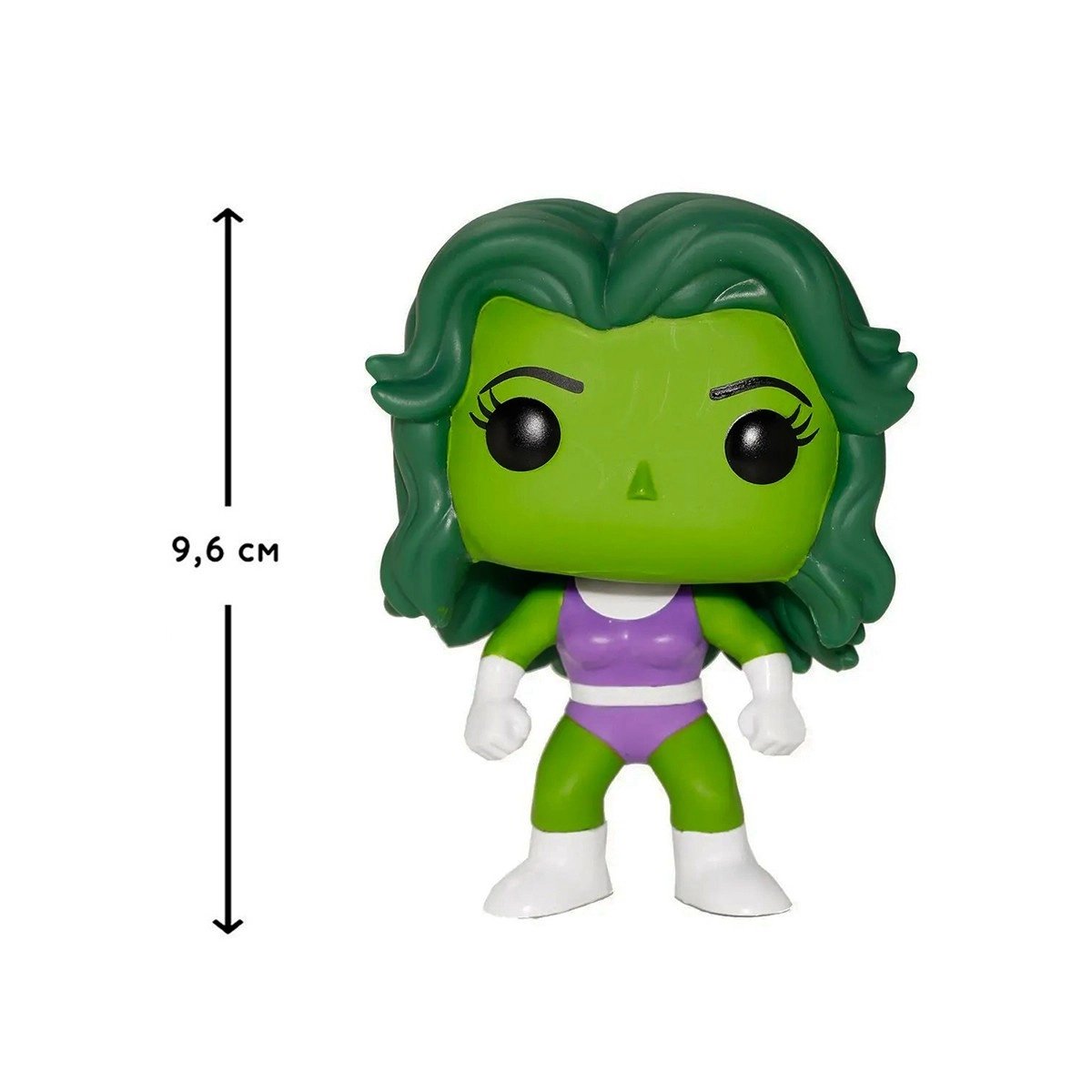 Игровая фигурка FUNKO POP! ЖЕНЩИНА-ХАЛК (She-Hulk) Marvel: #147, бренду Funko - 2 - KUBIX 