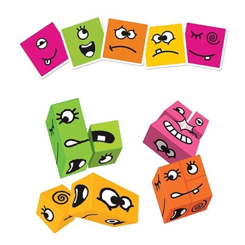 Настольная игра Смайлики (Cubeez), бренду Lelekan, для 2-4 гравців, час гри < 30мин. - 4 - KUBIX 