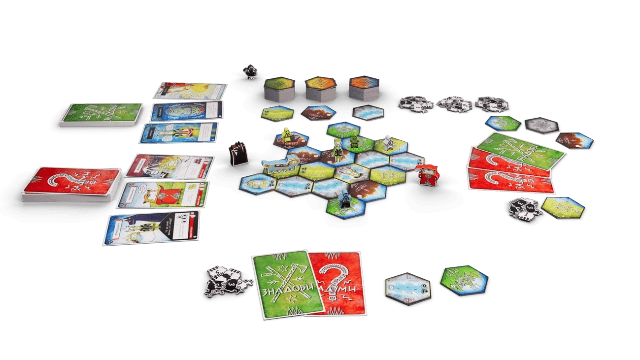 Настольная игра Аридник (Aridnyk), бренду Boardova, для 1-4 гравців, час гри < 60мин. - 4 - KUBIX 