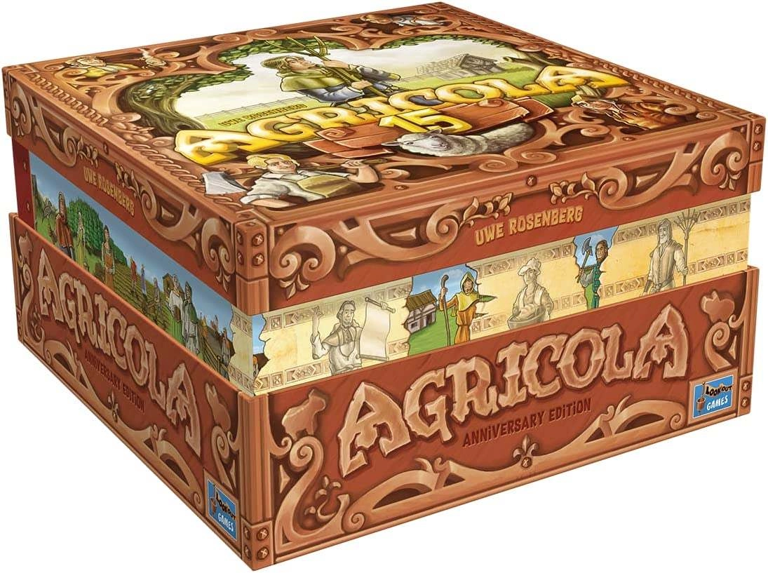Настольная игра Agricola 15th Anniversary Box (EN), бренду Lookout Games, для 1-4 гравців, час гри < 30мин. - 7 - KUBIX 