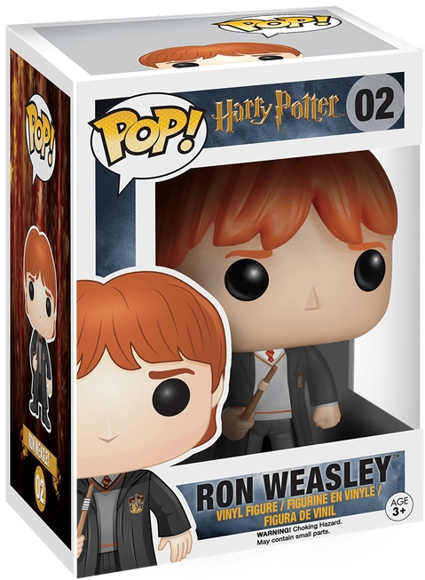 Игровая фигурка FUNKO POP! Рон Уизли (Ron Weasley) Harry Potter #02, бренду Funko - 3 - KUBIX 
