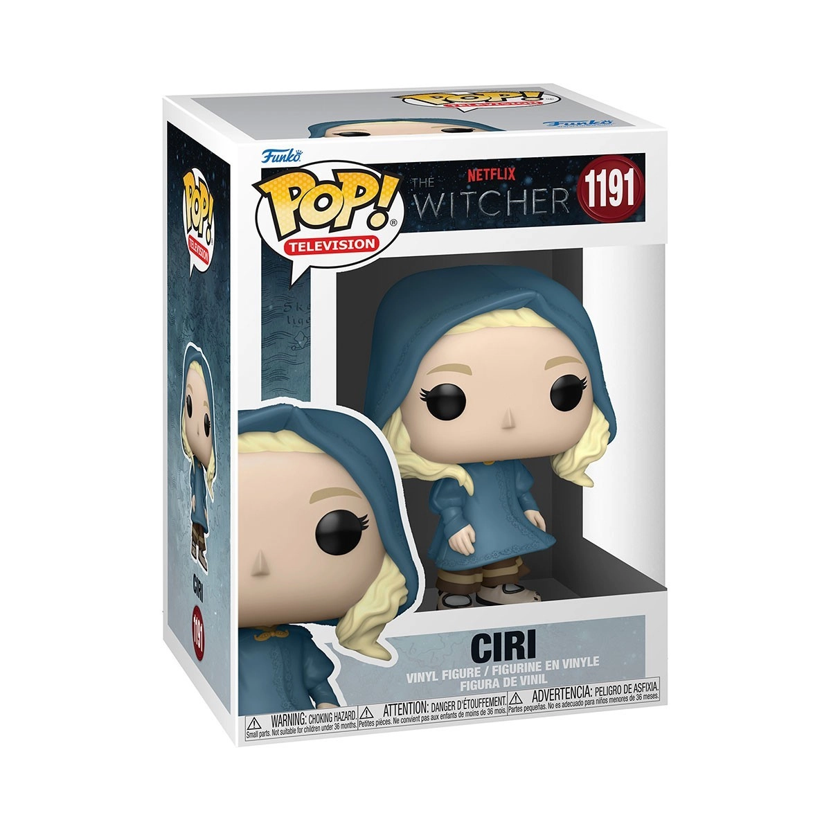Игровая фигурка FUNKO POP! ЦИРИ (Ciri) The Witcher #1191, бренду Funko - 3 - KUBIX 