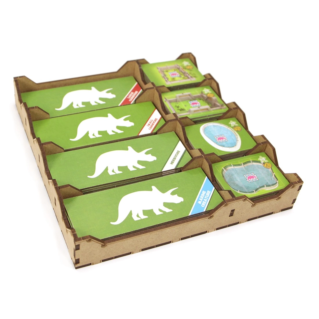 Органайзер для настільної гри Острів Динозаврів (Organizer for boardgame Dinosaur Island), бренду Rozum - 7 - KUBIX 