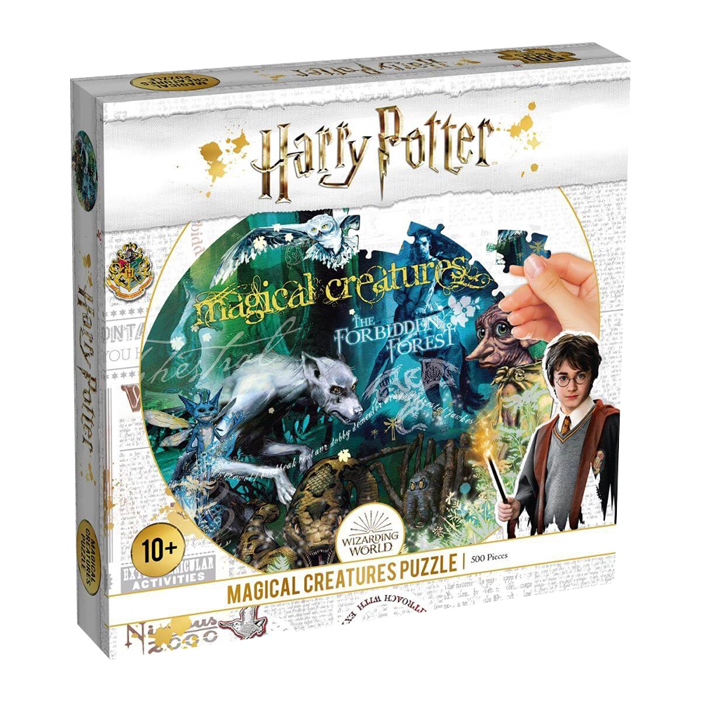 Пазл HARRY POTTER Magical Creatures (Гарри Поттер) (500 шт.) - KUBIX