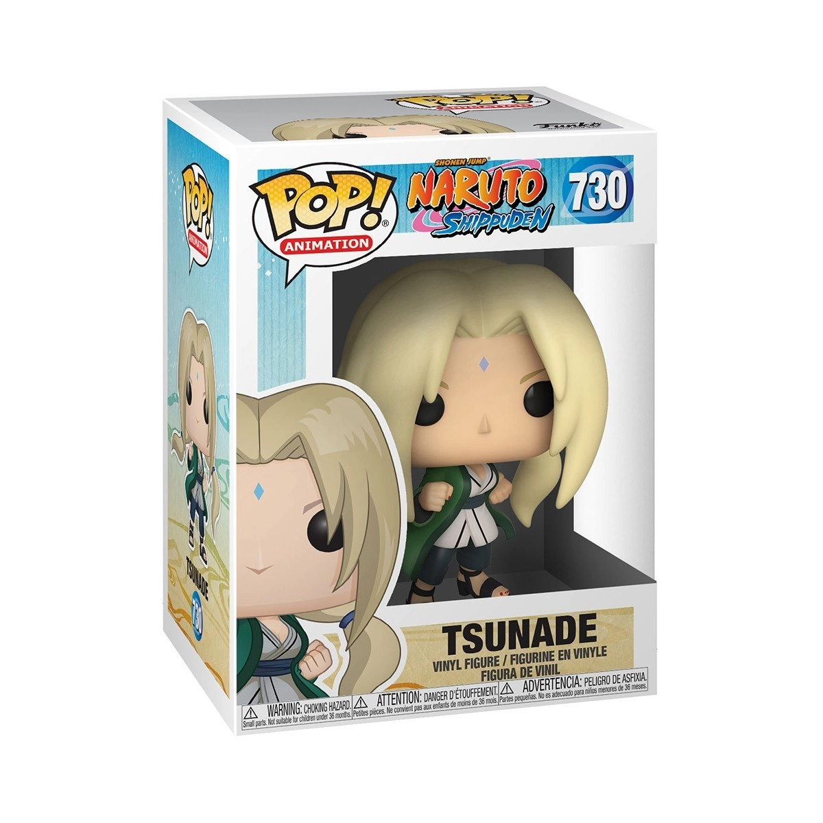 Игровая фигурка FUNKO POP! ЛЕДИ ЦУНАДЕ (Tsunade) Naruto #730, бренду Funko - 6 - KUBIX 