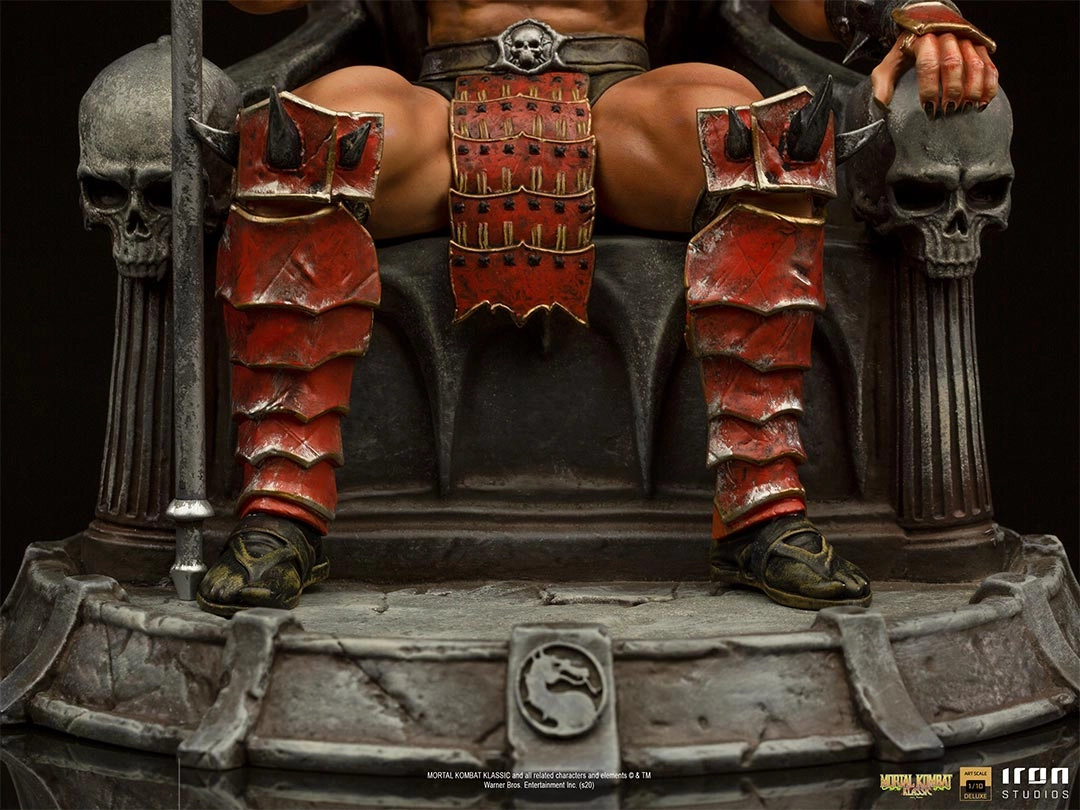 Статуетка Шао Кан (MORTAL KOMBAT 11 Shao Kahn art scale 1/10) - 3 - KUBIX 