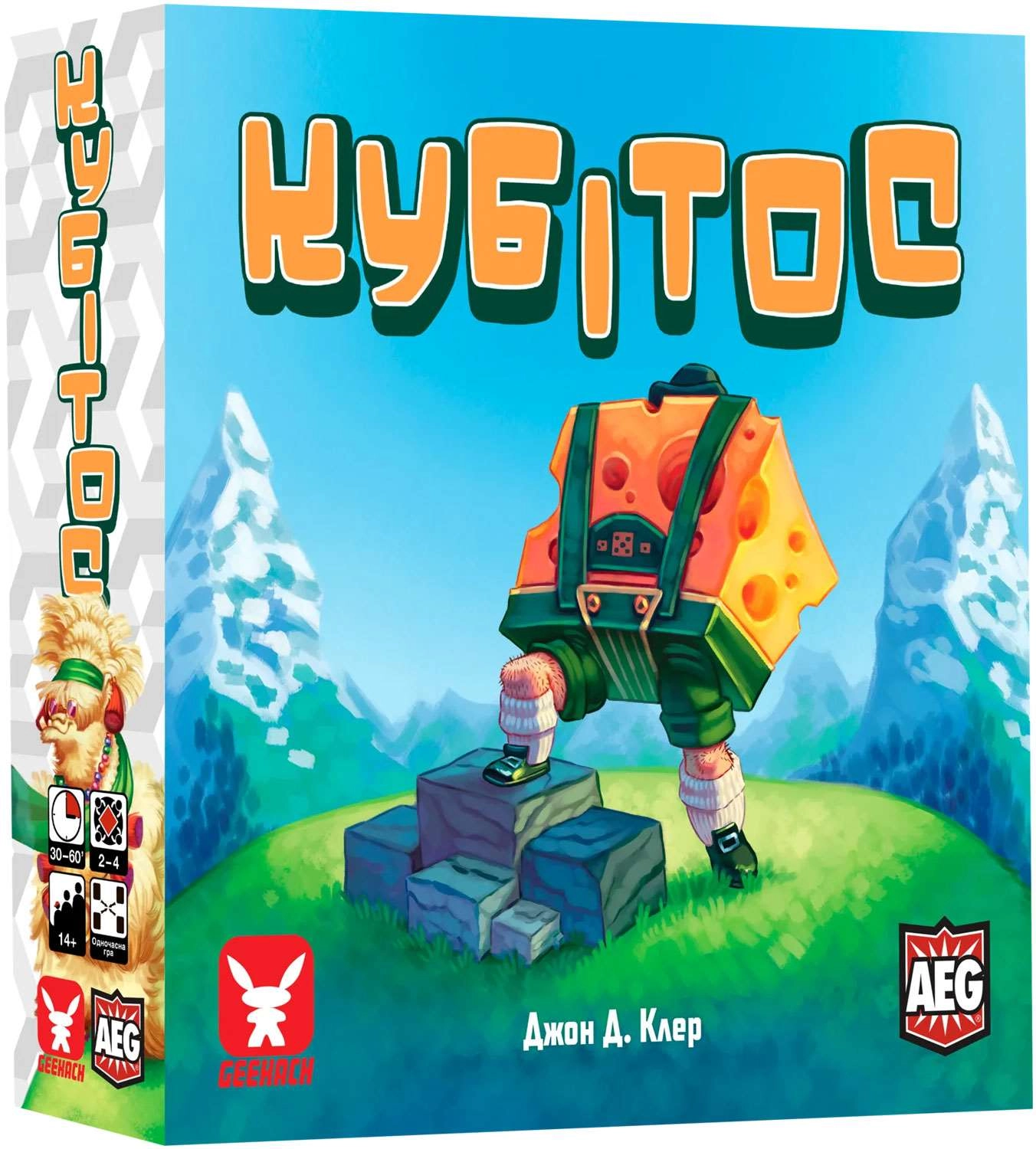 Настольная игра Кубитос (Cubitos), бренду Geekach Games, для 2-4 гравців, час гри < 30мин. - KUBIX