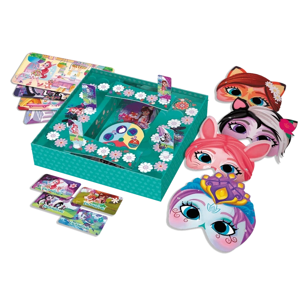 Настольная игра Энчантималс: Магический Лес (Enchantimals: Magical Forest), бренду Trefl, для 2-4 гравців, час гри < 30мин. - 3 - KUBIX 