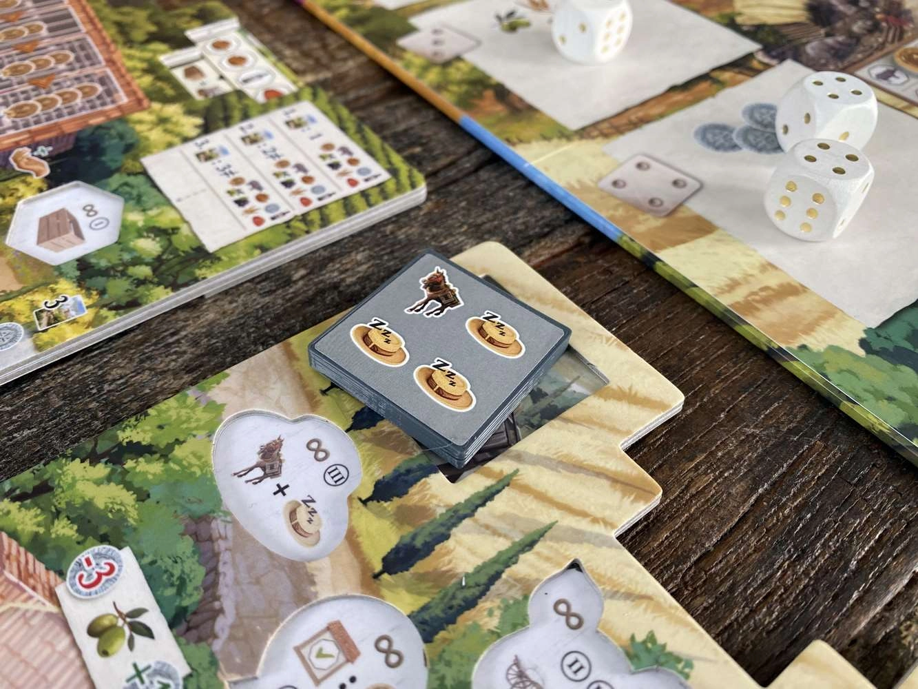 Настольная игра Ла Гранха. Делюкс издание (La Granja: Deluxe Master Set), бренду Board and Dice, для 1-4 гравців, час гри > 60мин. - 5 - KUBIX 