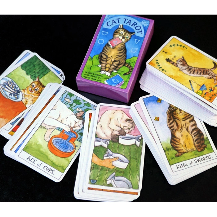 Карты ТАРО Кошек (Tarot cards of Cats) - 2 - KUBIX 