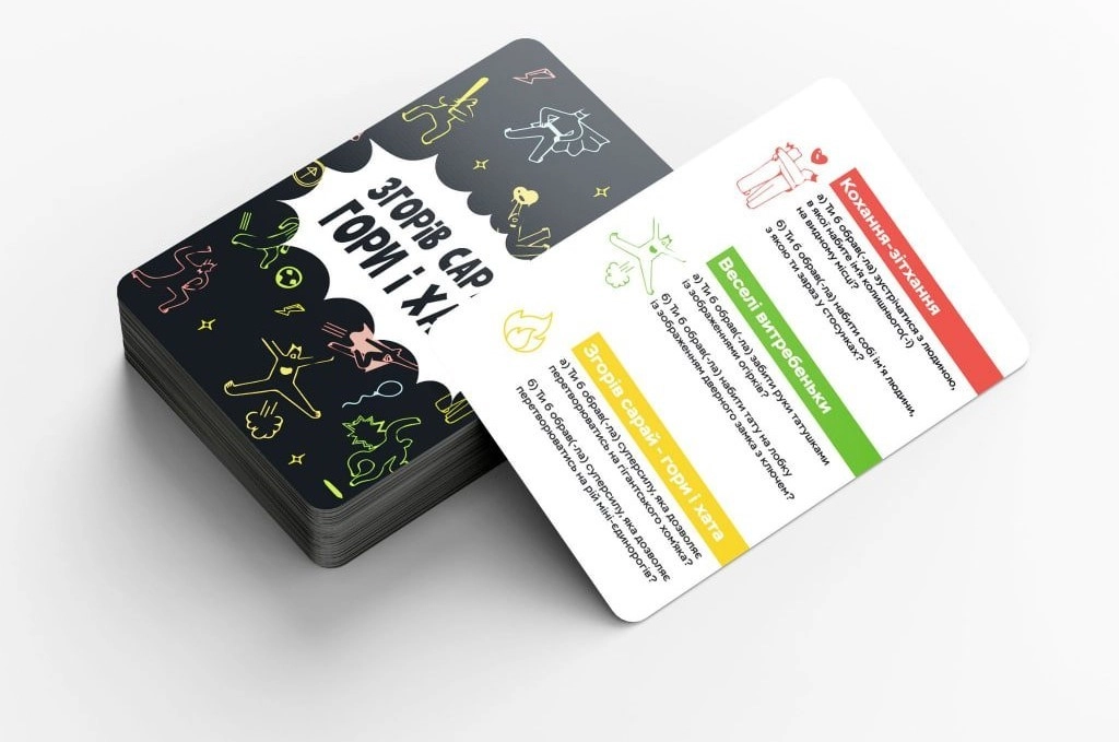 Настільна гра Згорів сарай – гори і хата, бренду Memo Games, для 2-12 гравців, час гри < 30мин. - 3 - KUBIX 