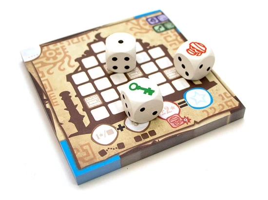 Настольная игра Пенні Пейперс: Храм Апікабу (Penny Papers Adventures: The Temple of Apikhabou), бренду Sit Down!, для 1-12 гравців, час гри < 30мин. - 5 - KUBIX