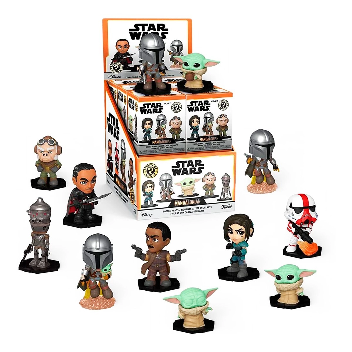 Игровая фигурка FUNKO MYSTERY MINIS - Мандалорец, бренду Funko - 4 - KUBIX 