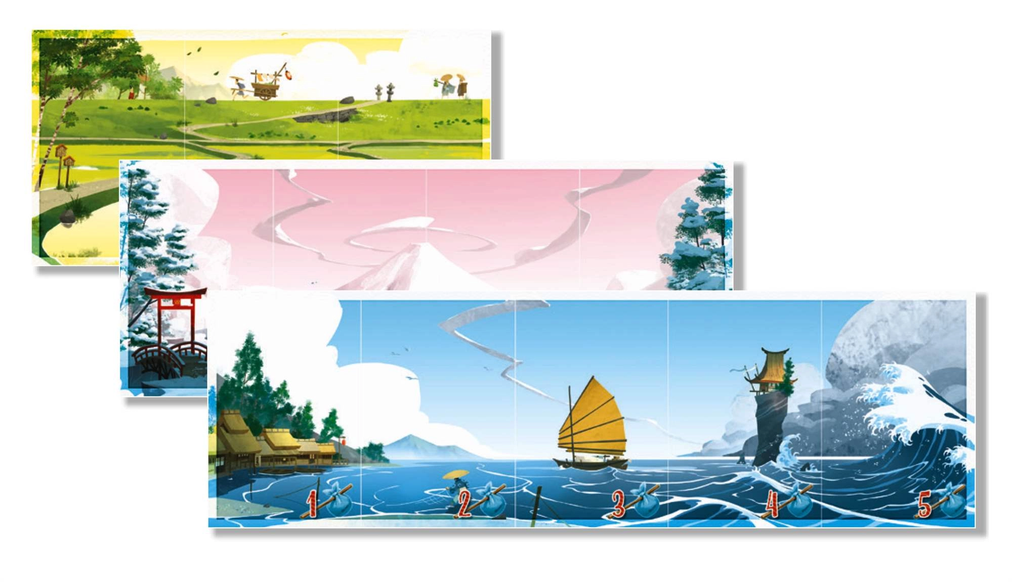 Настільна гра Токаідо (Tokaido), бренду Rozum, для 2-5 гравців, час гри < 60хв. - 4 - KUBIX 