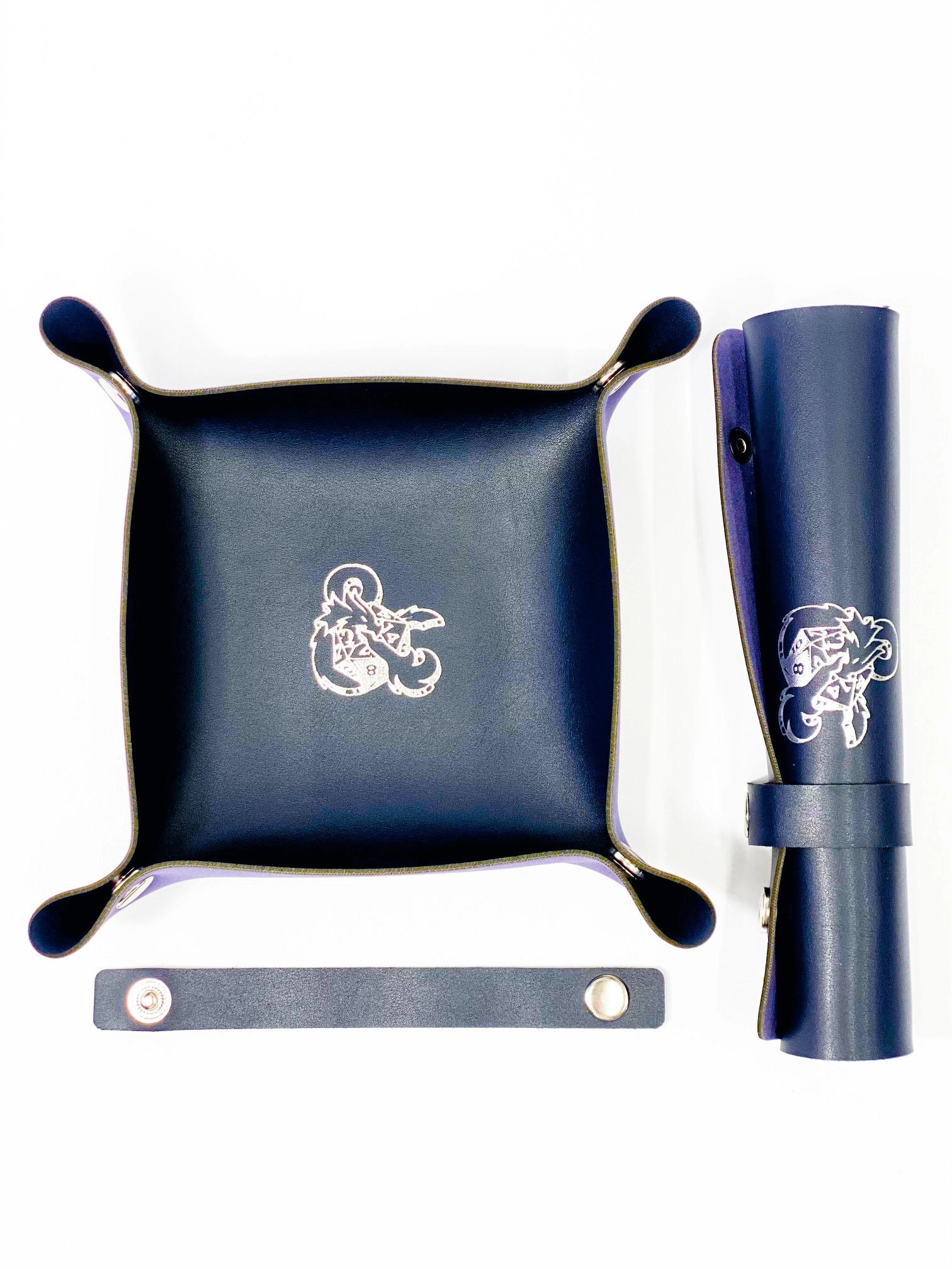 Лоток для кубиків Дракон синій Dice Tray, бренду Планета Ігор - 5 - KUBIX 