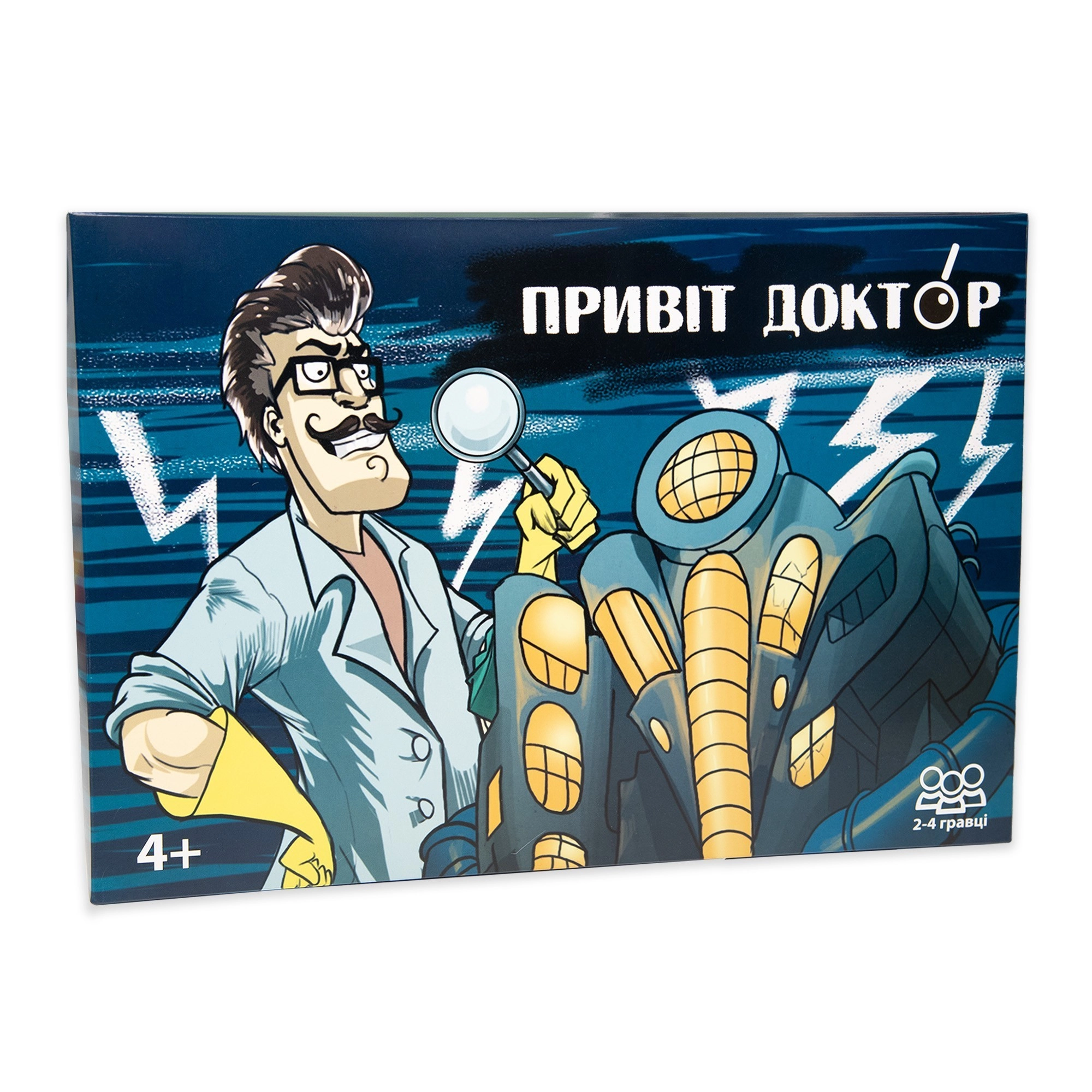 Настільна гра Привіт доктор, бренду Strateg, для 2-4 гравців, час гри < 30хв. - KUBIX