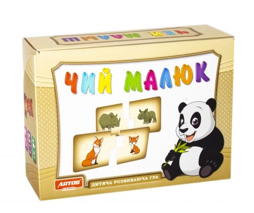 Настольная игра Чей малыш, бренду Artos games, для 1-4 гравців, час гри < 30мин. - KUBIX