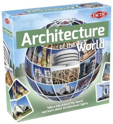 Настольная игра Архитектура мира (Architecture of the World) (EN), бренду Tactic, для 2-12 гравців, час гри < 30мин. - KUBIX