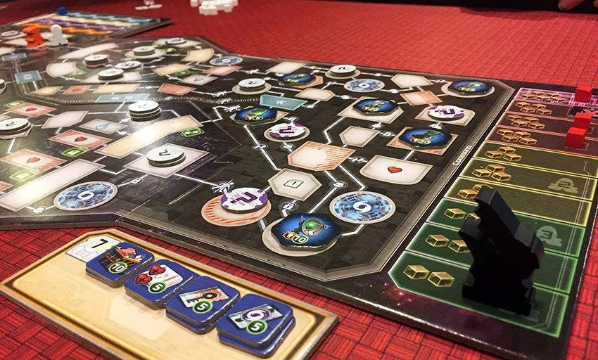 Настільна гра Clank! In! Space! Adventures Pulsarcade (Кланк! У Космос! Пригоди Пульсаркада) (EN), для 2-4 гравців, час гри < 60хв. - 5 - KUBIX 