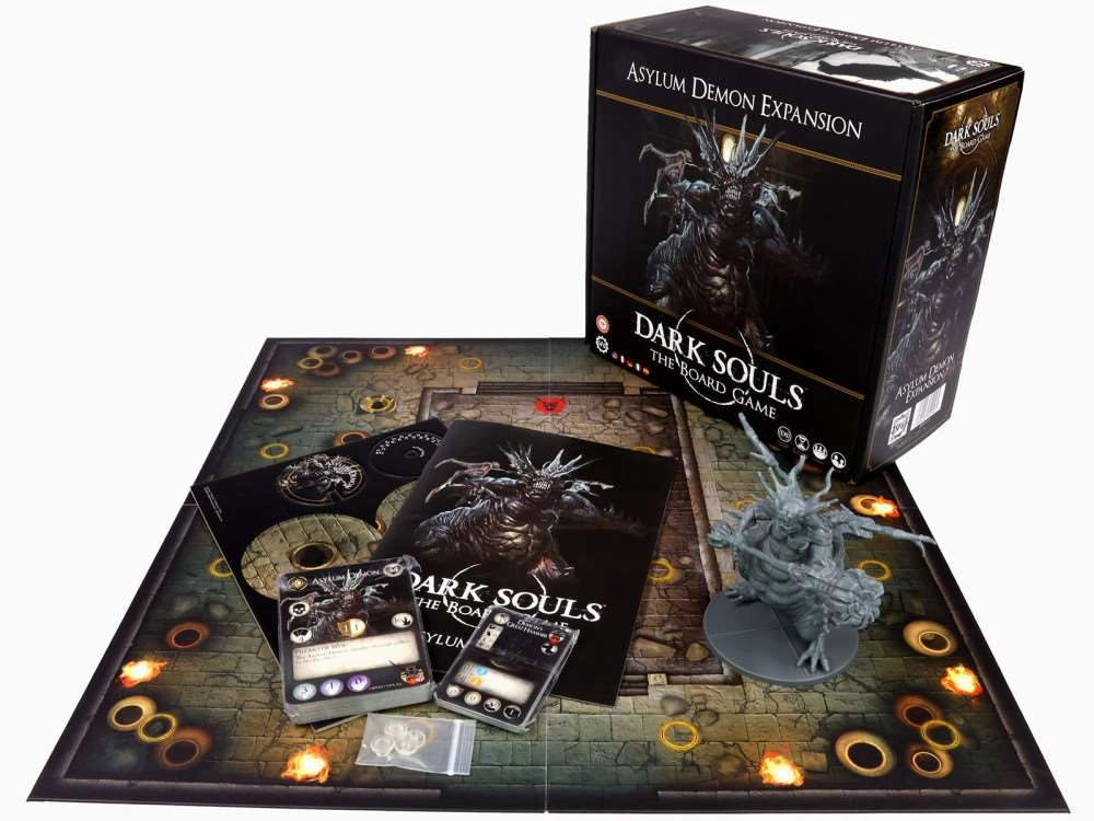 Настільна гра Темні душі: Демон Притулку (Dark Souls: The Board Game. Asylum Demon Expansion) (EN), бренду Steamforged Games Ltd., для 1-4 гравців, час гри > 60хв. - 2 - KUBIX 