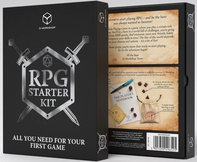 Набір RPG Starter Kit, бренду Q-Workshop - KUBIX