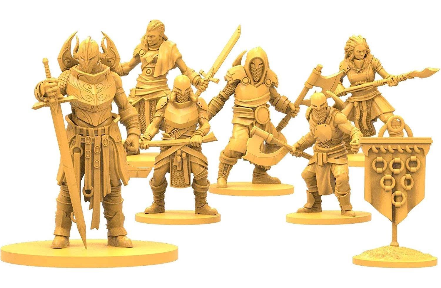 Настільна гра Godtear: The Borderlands Тітус/Фінварр (Godtear: The Borderlands Starter Set Titus/Finvarr) (EN), бренду Steamforged Games Ltd., для 2-2 гравців, час гри < 60хв. - 5 - KUBIX 