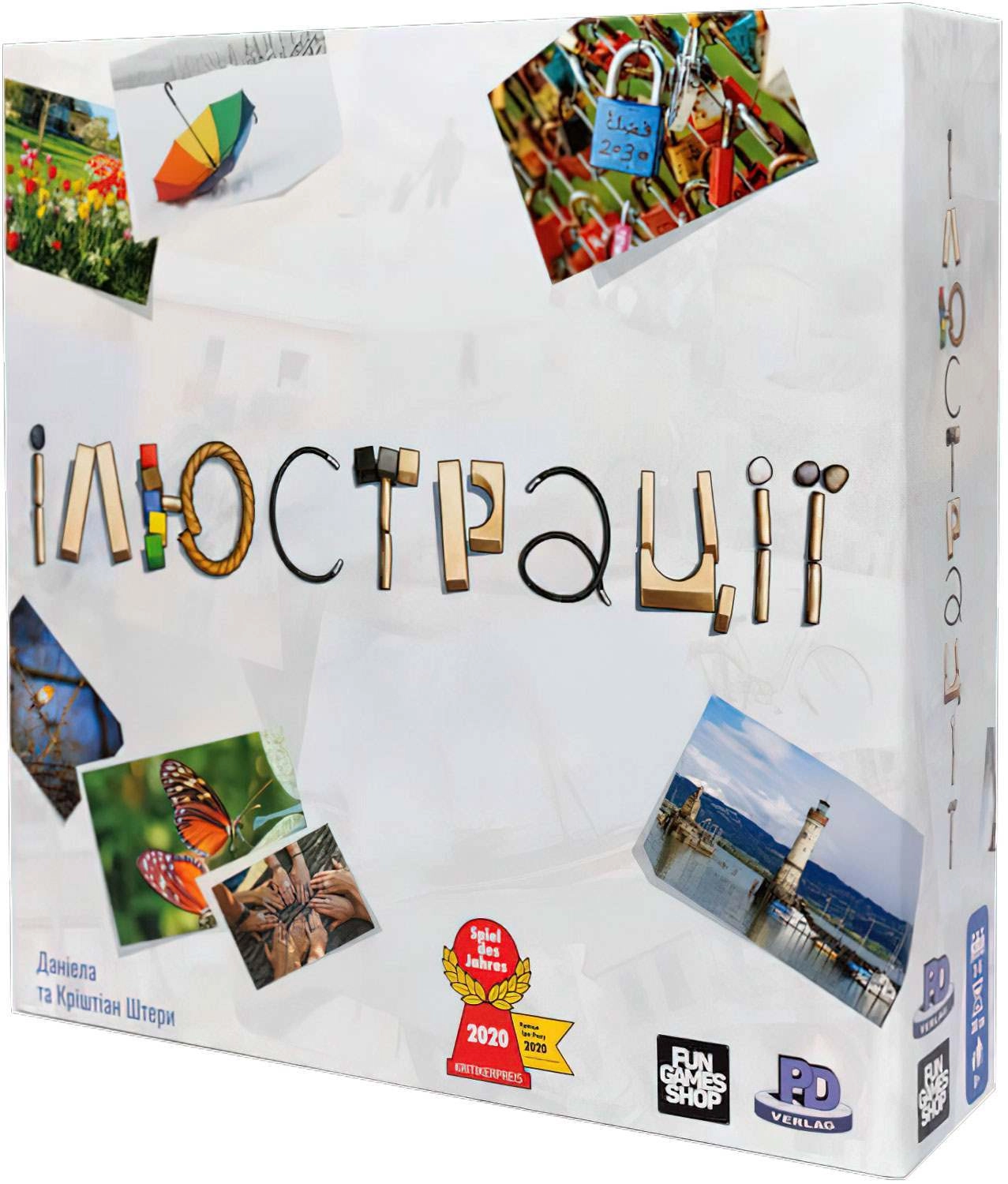 Настольная игра Илюстрации (Pictures), бренду Fun Games Shop, для 3-5 гравців, час гри < 30мин. - KUBIX