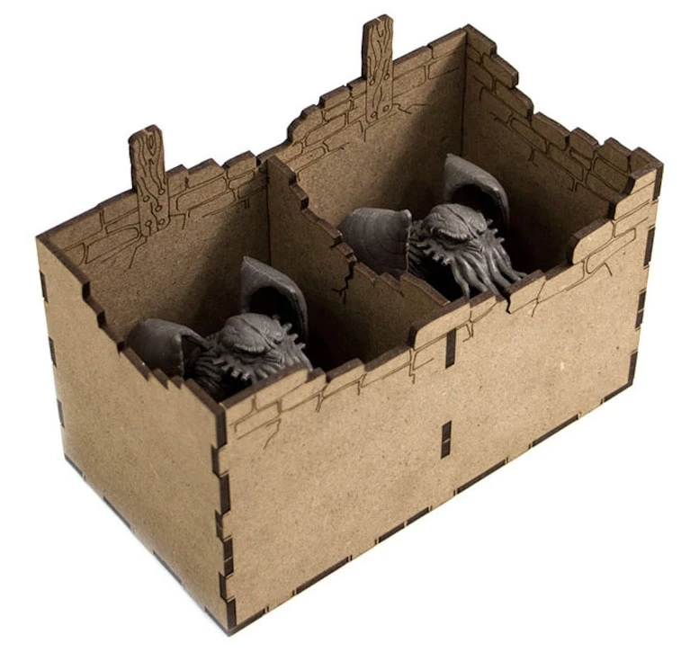 Органайзер для настольной игры Убежище Безумия (Organizer for boardgame Mansions of Madness), бренду Tower Rex - 4 - KUBIX 