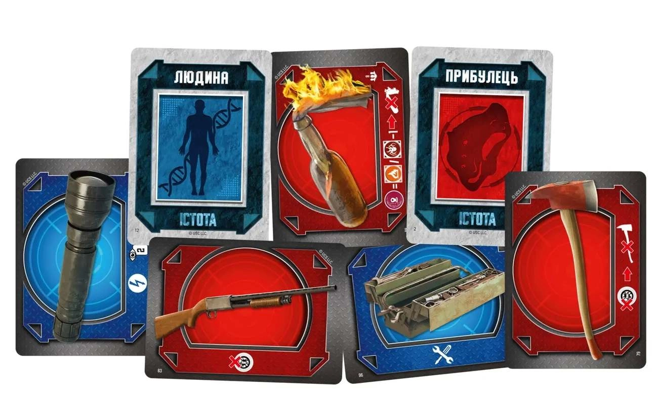 Настольная игра «Существо (The Thing)», бренду Geekach Games, для 1-8 гравців, час гри < 60мин. - 5 - KUBIX 
