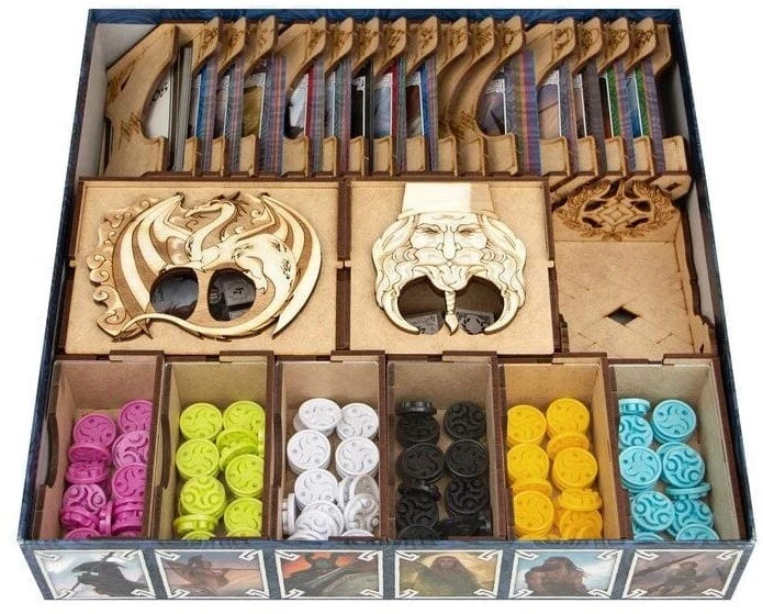 Органайзер для настольной игры Этнос (Organizer for boardgame Ethnos), бренду Tower Rex - KUBIX