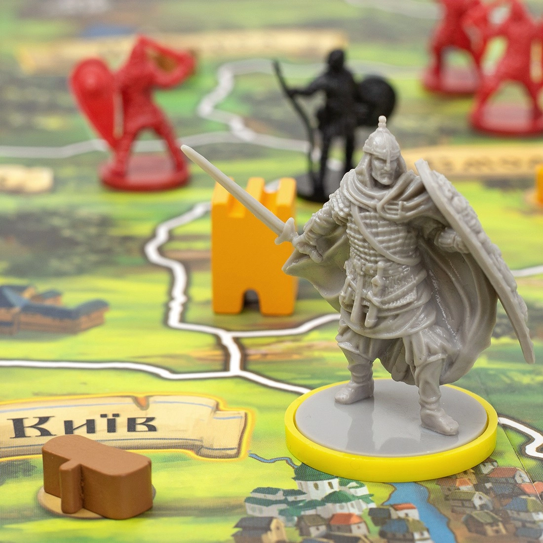Настольная игра Rurik: Боротьба за Киев (Rurik: Dawn of Kiev), бренду Игромаг, для 1-4 гравців, час гри < 60мин. - 5 - KUBIX 
