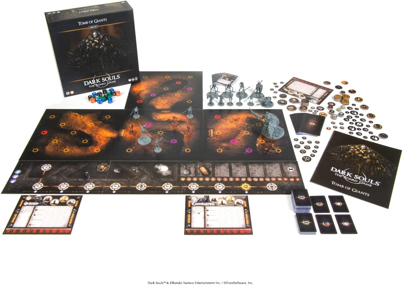 Настільна гра Темні Душі: Гробниця Гігантів (Dark Souls: The Board Game. Tomb of Giants) (EN), бренду Steamforged Games Ltd., для 1-3 гравців, час гри > 60хв. - 6 - KUBIX 