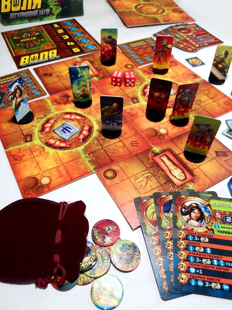Настольная игра "Воля: Штурмовой отряд", бренду The Will Production, для 2-2 гравців, час гри < 30мин. - 2 - KUBIX 