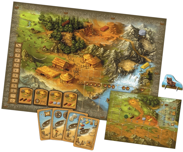 Настольная игра Stone Age (Каменный век) (EN), для 2-4 гравців, час гри < 60мин. - 4 - KUBIX 