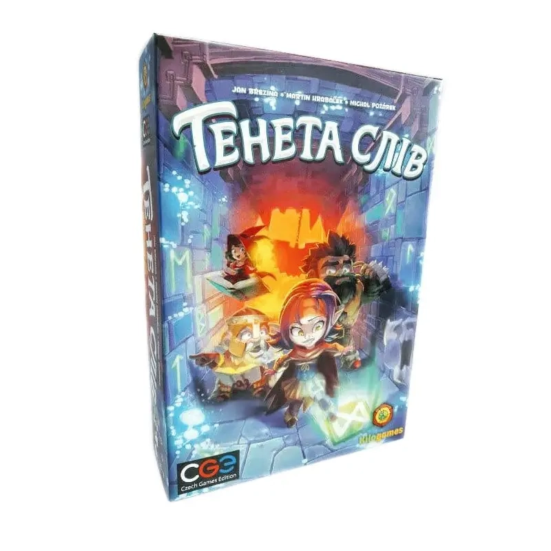 Настольная игра "Тенета слов" (Trapwords), бренду Kilogames, для 4-8 гравців, час гри < 30мин. - KUBIX