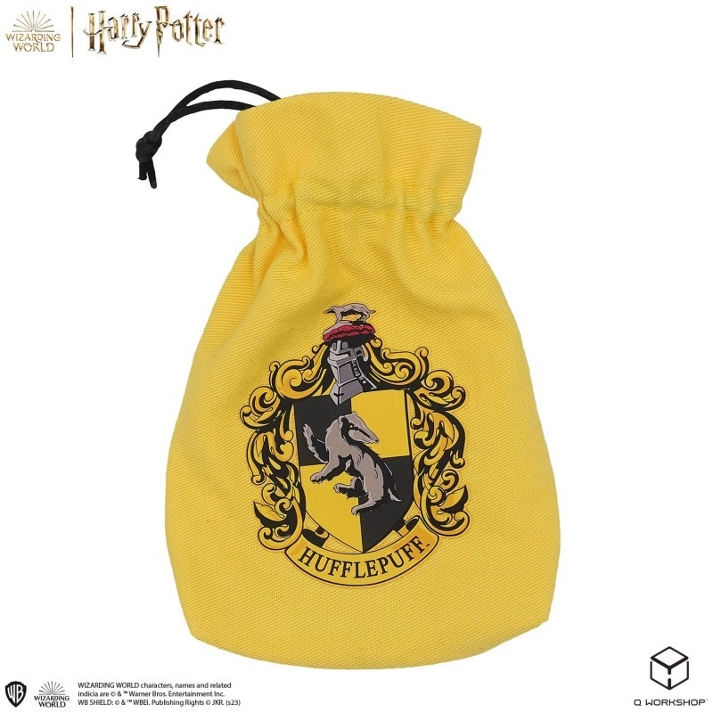 Набір кубиків з мішечком Harry Potter. Hufflepuff Dice & Pouch - 2 - KUBIX 
