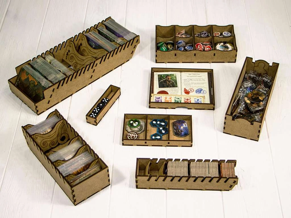 Органайзер для настольной игры Древний Ужас (Organizer for boardgame Eldritch Horror), бренду Tower Rex - 3 - KUBIX 
