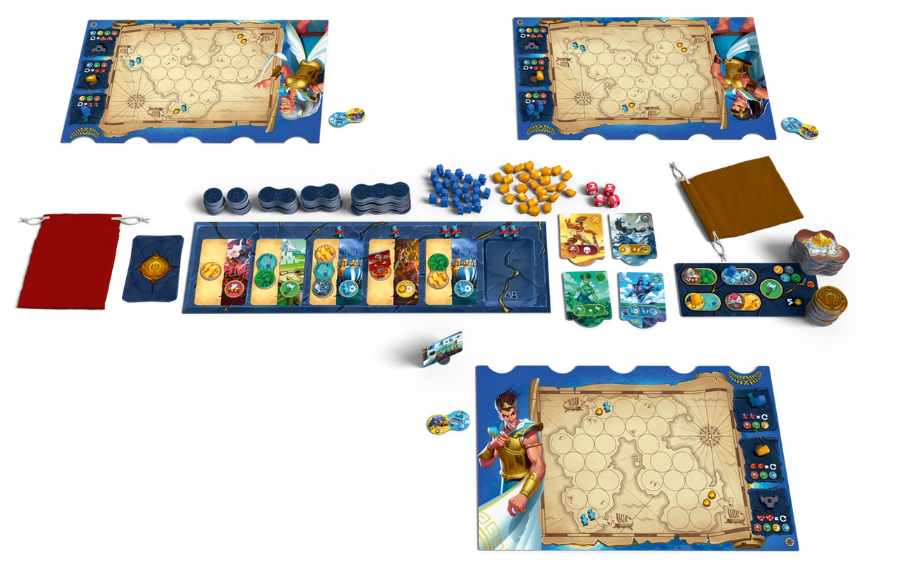 Настільна гра Орихалк (Orichalcum), бренду Games 7Days, для 2-4 гравців, час гри < 60хв. - 2 - KUBIX 