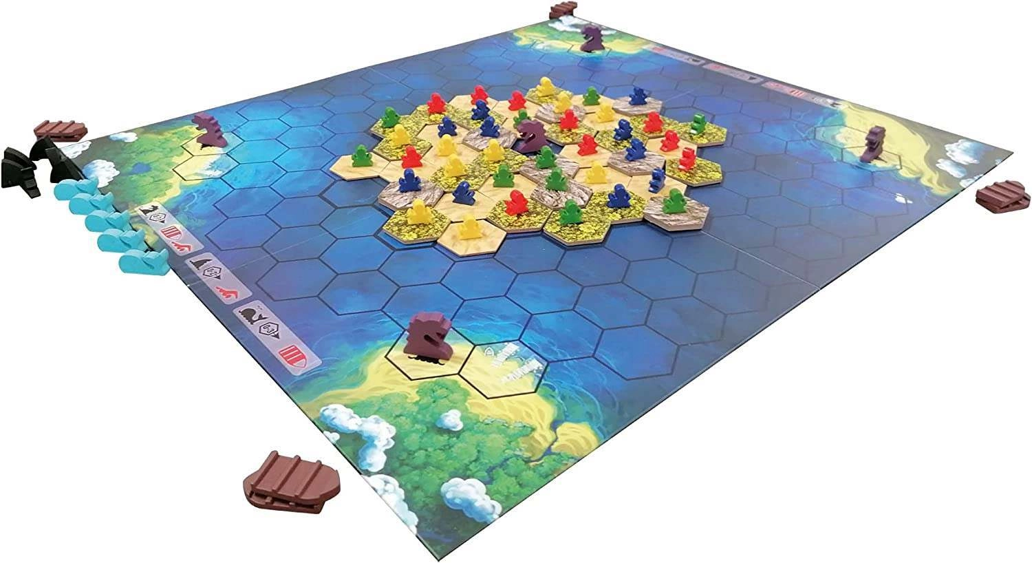 Настільна гра The Island: Вижити! Втеча з Атлантиди (Survive: Escape from Atlantis!), бренду Stronghold Games, для 2-4 гравців, час гри < 60хв. - 8 - KUBIX 