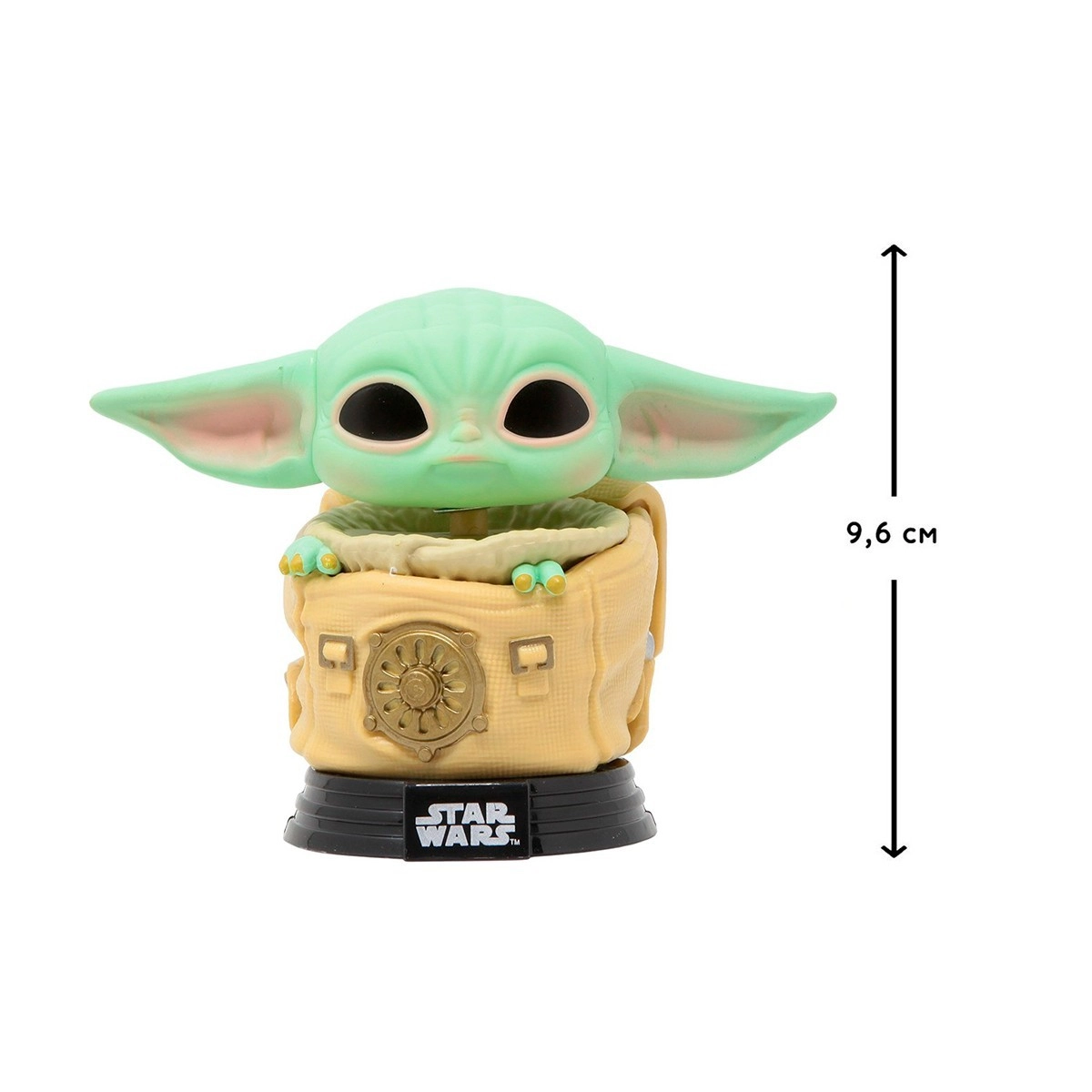 Ігрова фігурка FUNKO POP! МАЛЮК У СУМЦІ (The Child) Star Wars Mandalorian: #405, бренду Funko - 3 - KUBIX 