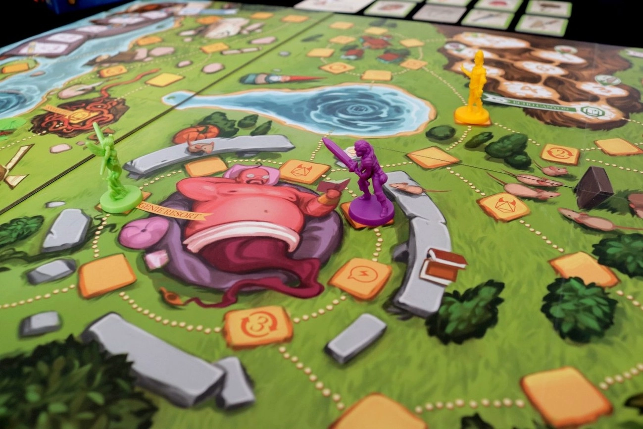 Настольная игра Key to the Kingdom (Ключ к Королевству) (EN), бренду Restoration Games, для 2-5 гравців, час гри < 30мин. - 4 - KUBIX 