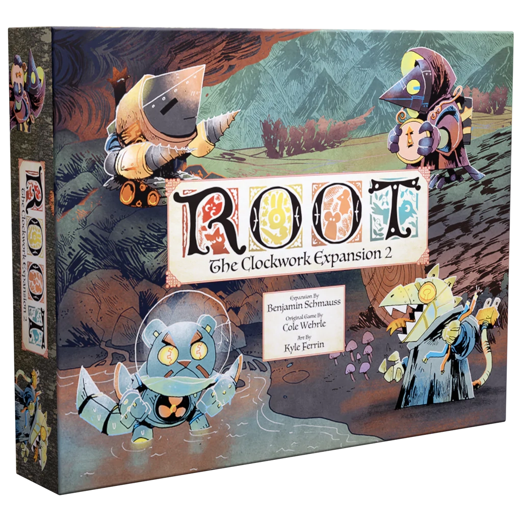 Настільна гра Root: The Clockwork Expansion 2 (Коріння: Механізми 2) (EN), для 1-4 гравців, час гри > 60хв. - KUBIX