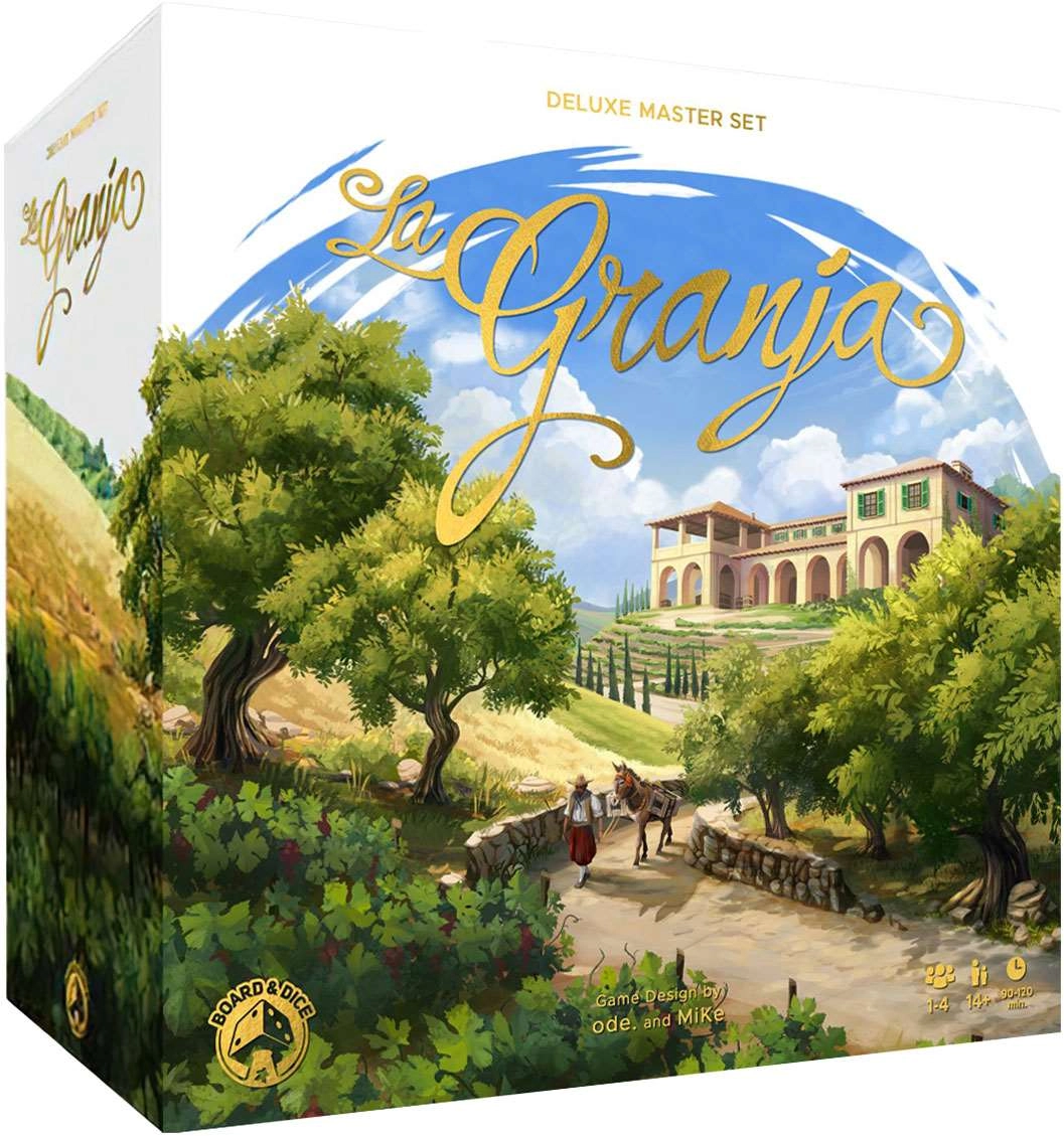Настольная игра Ла Гранха. Делюкс издание (La Granja: Deluxe Master Set), бренду Board and Dice, для 1-4 гравців, час гри > 60мин. - KUBIX