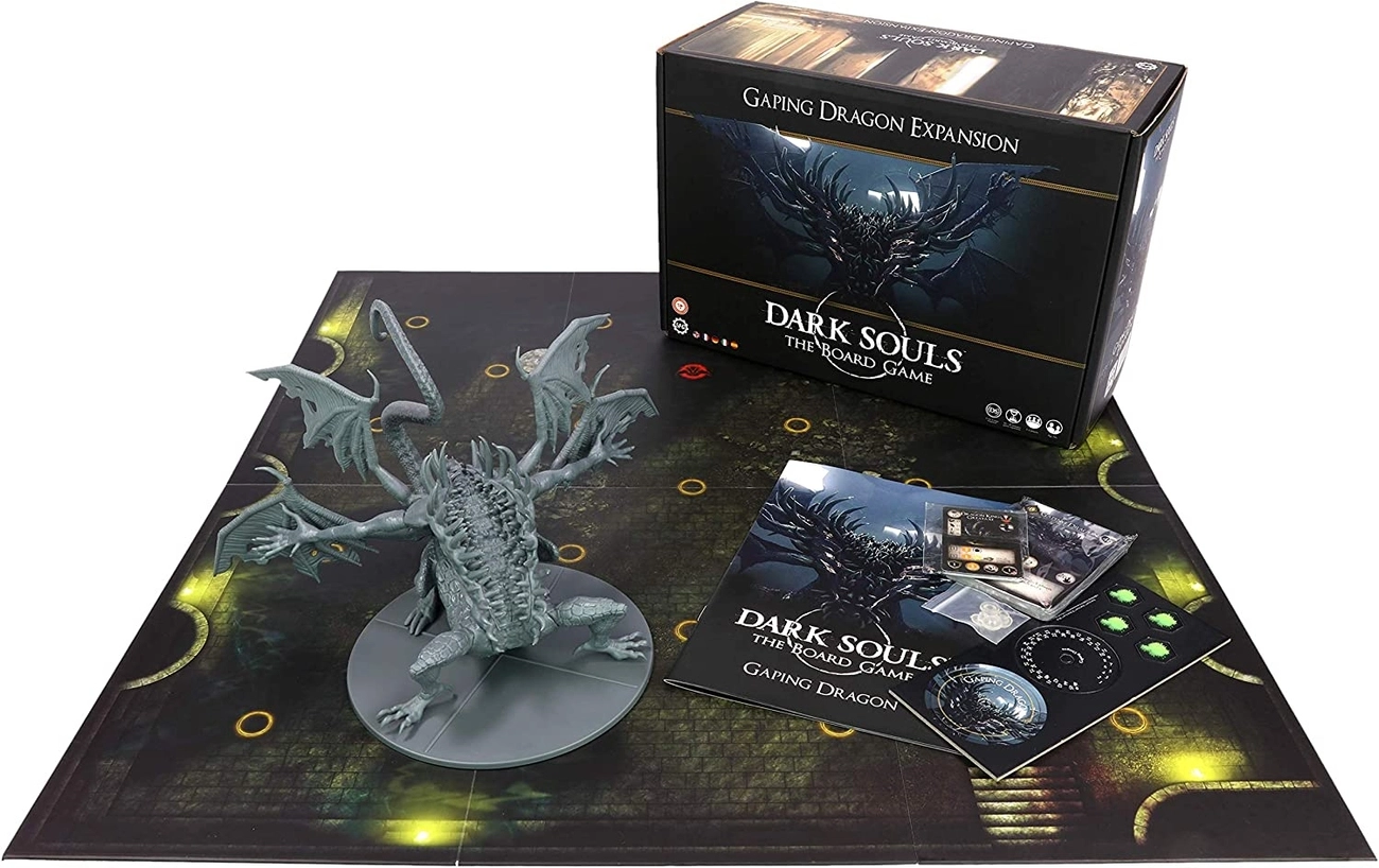 Настільна гра Темні душі: Зяючий дракон (Dark Souls: The Board Game. Gaping Dragon Boss Expansion) (EN), бренду Steamforged Games Ltd., для 1-4 гравців, час гри > 60хв. - 2 - KUBIX 