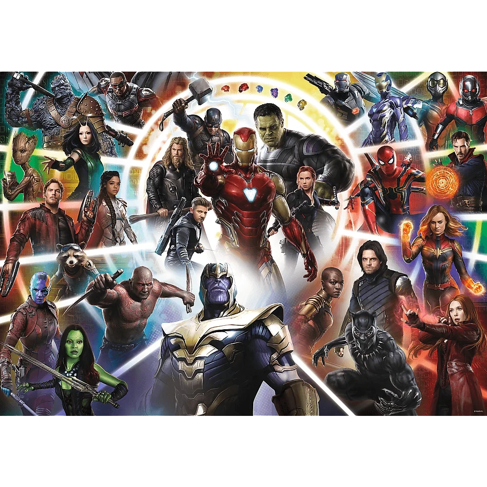 Пазл MARVEL Мстители: Финал (1000 шт.), бренду Trefl - KUBIX